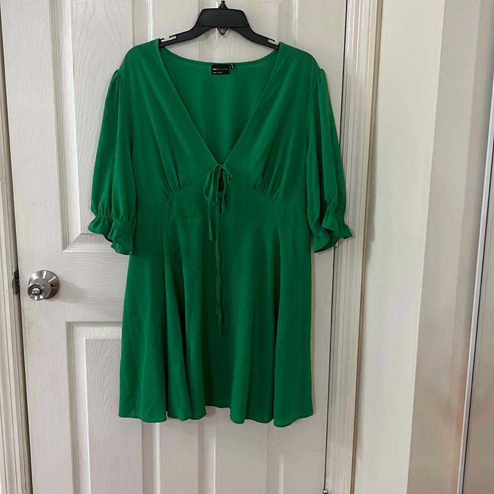 ASOS Green Flowy dress